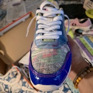 Nike Air Pegasus '89 G NRG Racer Blue / Metallic Silver Mens Shoe Box Label